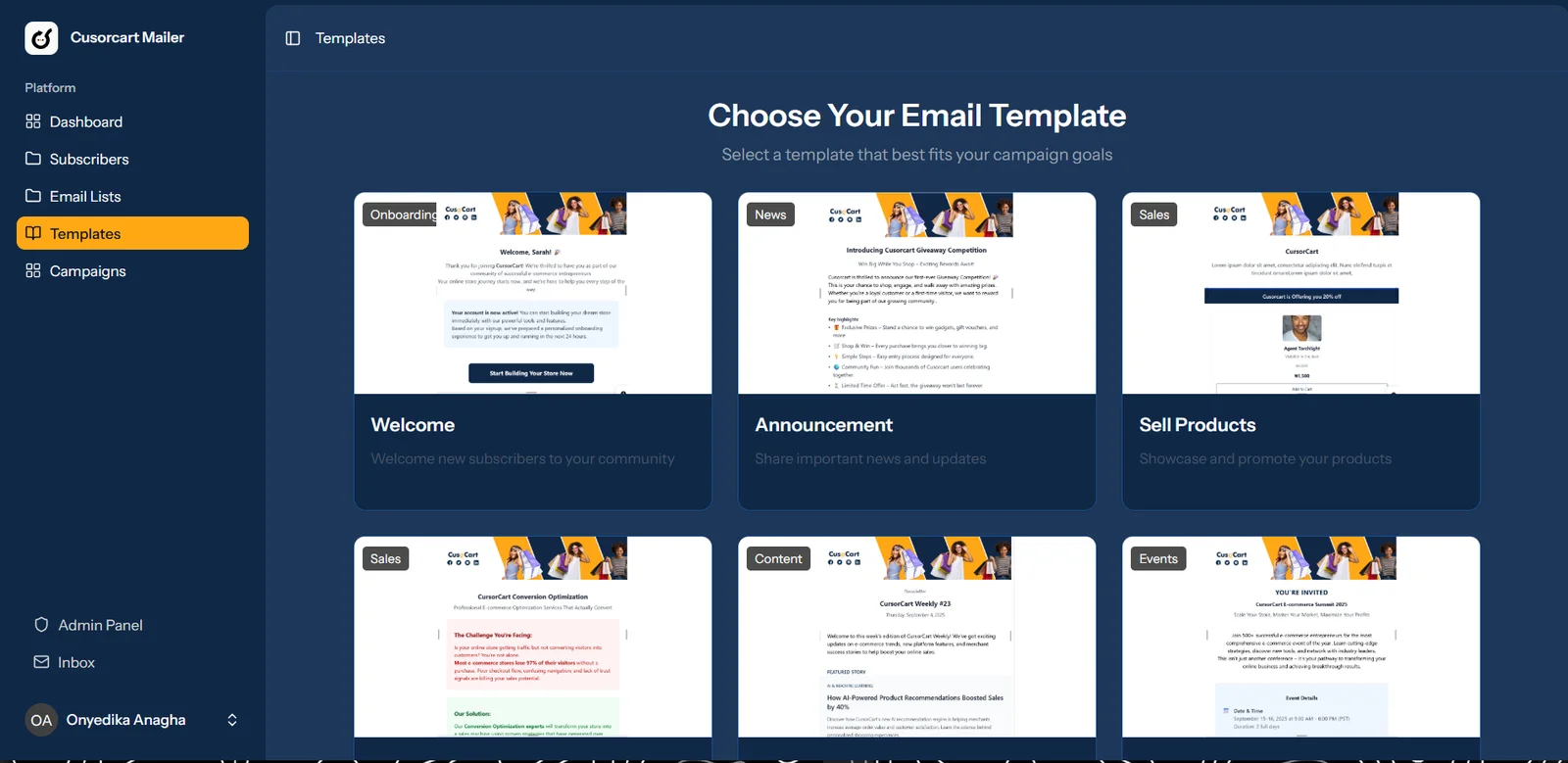 SaaS Email Marketing Platform (Mailchimp-Like) Built with Laravel & React 3 screenshot